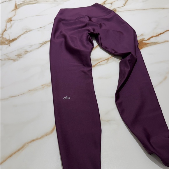 Alo yoga High-Waist Plum Leggings XXS - Picture 4 of 5